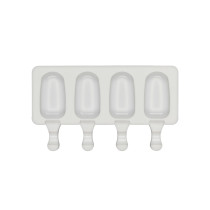 Форма силиконовая "S-CHIEF" для мороженого SPC-0403 21.5 x 12.5 x 2.1 см "мини-эскимо" - 4 ячейки