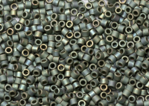 Бисер Япония MIYUKI Delica цилиндр 10/0 5 г DBM-0373 шалфей зеленый блеск металлизированный матовый