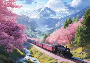 " ФРЕЯ" Пазл 2000 элемент. PZL- 2000/ 33 Путешествие в весну